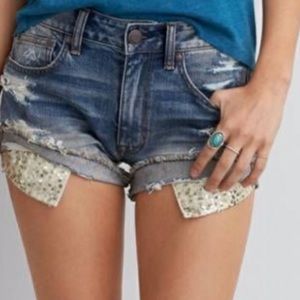 AMERICAN EAGLE HI-RISE FESTIVAL SHORT